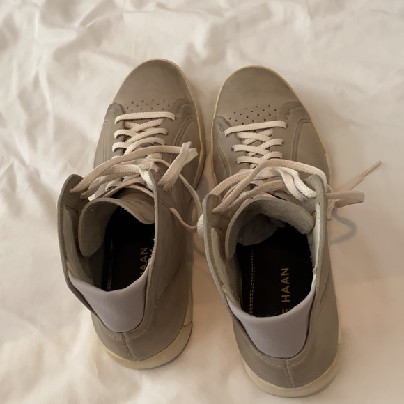 Cole Haan Nike Air Leather High Tops - Picture 4 of 14